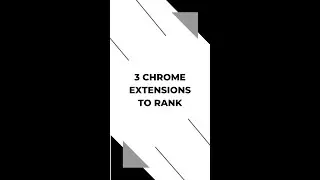 Best Chrome Extensions for eCommerce SEO