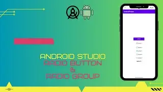 How to create a RadioButton & a RadioGroup - Android Studio | JAVA