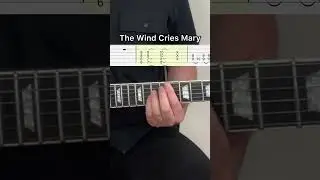 The Wind Cries Mary Guitar + Tabs 