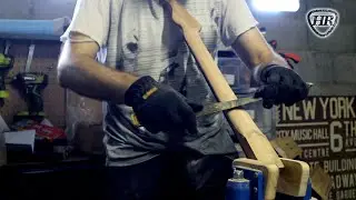 Part 9 - Building My First Guitar - Carving the Neck