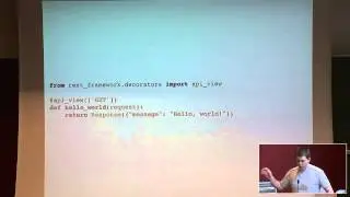 PyConFR 2013 - Xavier Ordoquy - Architecture en Webservices avec Django
