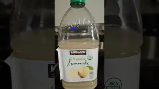 Kirkland organic lemonade from costco review