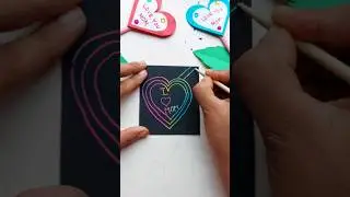 scratch paper art/happy mother's day