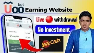 Roombot Earning Website | New Earning Website For student | Uoobot First video Of Youtube