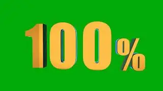 3D Green Screen 100% | free background