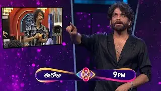 Nagarjuna Counter to Shekar Basha  | Bigg Boss 8 Telugu Today Promo | #biggbosstelugu8promo