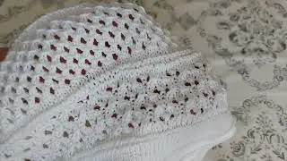 Красивый узор спицами /Сетка /