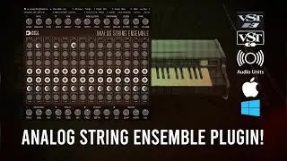 Analog String Ensemble VST VST3 AU plugin