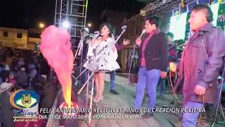 LOS ROMANTICOS HERMANOS CHOQUE CONCIERTO EN KELLUYO 2019