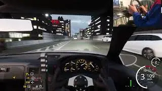 Car X Drift, Osaka loop Traffic Run - FC RX7