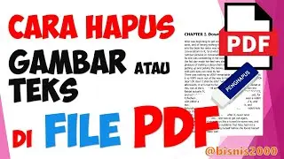 Cara Mudah Hapus Teks dan Gambar di File PDF Tanpa Install Aplikasi Tambahan