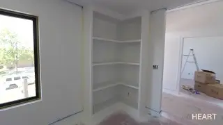 DIY Corner Bookcase | withHEART