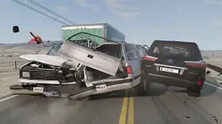 Supercar High Speed Crashes Compilation - BeamNG.DRive