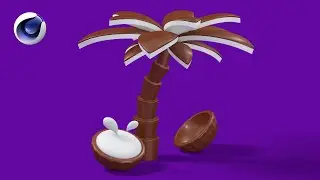 How to create chocolate in Cinema 4d modeling with physical render