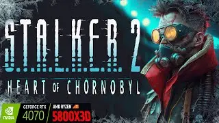 За Шрама #1💢 S.T.A.L.K.E.R. 2 Heart of Chornobyl 💢Эпик графика на RTX 4070 & Ryzen 7 5800 X3D