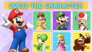 Guess the Character Mario Edition- Fun Challenge 🍄🍄