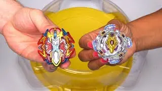BUSTER XCALIBUR vs BLOODY LONGINUS | Beyblade Burst Super Z ベイブレードバースト 超ゼツ
