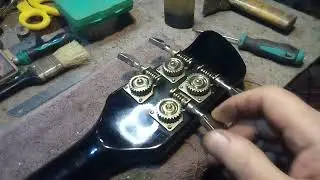 Советская бас гитара.Бас 2. Профилактика.