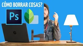 BORRA detalles e imperfecciones de tus fotos - PHOTOSHOP CC y SNAPSEED Tutorial