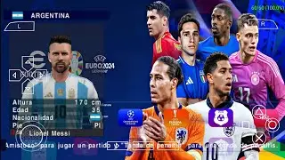 🆕 eFootball PES 2024 PPSSPP UPDATE KITS COPA AMÉRICA & EURO 2024 NEW CLUBS PROMOTION TEAMS 2024-2025