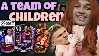 Youngest Possible Team in FIFA Mobile 21 !!