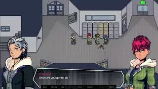 First 4mins of Project VantaPsy - Pixel Art Animation/Visual Novel