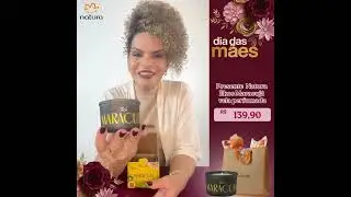 Presente Natura Ekos Maracujá Vela Perfumada 2024