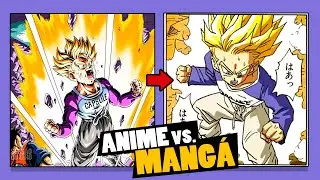 ANIME vs. MANGA | FUTURE TRUNKS TRANSFORMATION