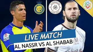 🔴AL NASSR - AL SHABAB LIVE / 🔥SUUUUUUUUU! / 🚨RONALDO VERS UN TITRE AVANT UN RETOUR EN EUROPE? / SPL