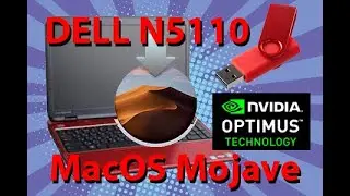 Как создать загрузочную флешку Mac OS Mojave 10.14.3 для Dell n5110 Boot flash