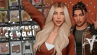 MAXIS MATCH CC HAUL OCTOBER 2025🤎 | The Sims 4 | CC Finds | Maxis Match
