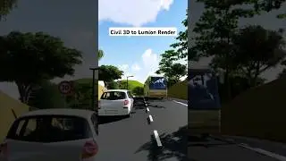 Civil 3D to Lumion Render