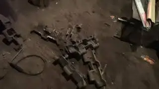 ТДТ-55, навариваю шипы на гуски