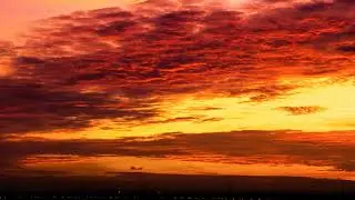 4K Beautiful Orange and Purple Sky Effect (Sunset, Sunrise)