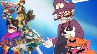 Wario and waluigi react to hero and banjo trailer. (Ft. Luis antifighter as wario)