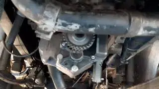 Changing oil pump for Shacman engine  wieshai wd615