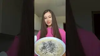 Десерт - нежный манговый мусс 
