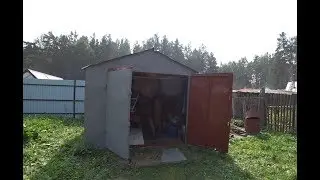 ПОКРАСКА ГАРАЖА ФИНАЛ/PAINTING THE GARAGE THE FINALE.