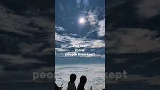 I've lost more people than kept.. #facts #youtubeshorts #shorts