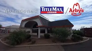 Abandoned Title Max Recent Closure (Former Arbys) - Mesa AZ