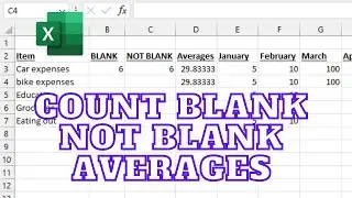 How to calculate number of cells containing content in Excel
