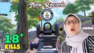 New World Record | 18Kills in Nusa Map | Pubg Mobile | New Gameplay | No Recoil Sensitivity Settings