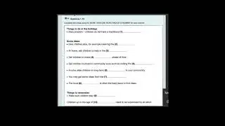 Vocabulary for IELTS Part 4b with anwser key