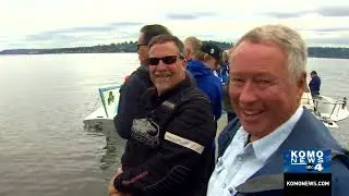 1979 Squire Shop hydroplane restoration launch / 05-24-2022 / KOMO4