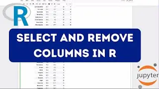 Select and Remove Columns from a Dataset in R by Name || R Programming Tutorial