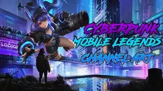 Cyberpunk Mobile Legends  Youtube banner.