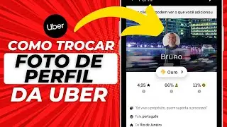 🔴 COMO TROCAR A FOTO DE PERFIL DA UBER SEM PRECISAR IR NO ATENDIMENTO! #uber #99pop #indriver