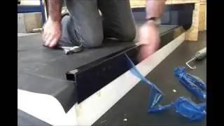 How to Fit a Flat Roof Kerb Edge Finish