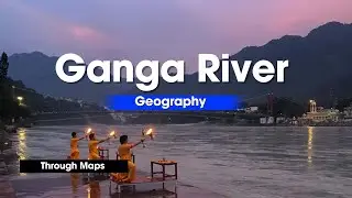 Geography: Drainage System - apvah tantra | Ganga River System | Ganga nadi tantra | UPPSC GIC