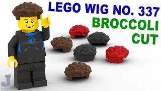 LEGO Minifigure Wig No. 337 The Broccoli Haircut 80682 Brick Exploraiton